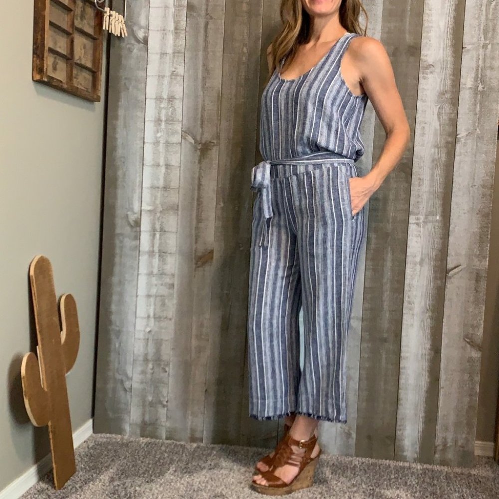 {Cloth & Stone} Linen blend jumpsuit